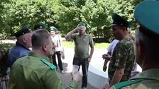 La Guardia Fronteriza rusa festeja su día con actos en Moscú