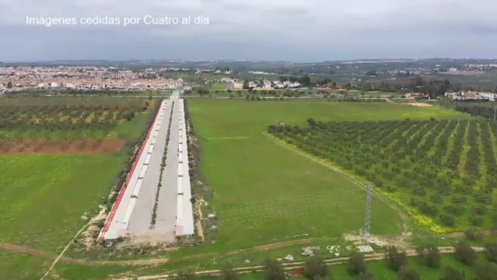 El Gobierno gasta 1.650.000 de euros en dos tramos de carretera sin acabar en Espartinas (Sevilla)