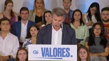 Feijóo: "España está viviendo un momento de degradación total y hay que rebelarse"