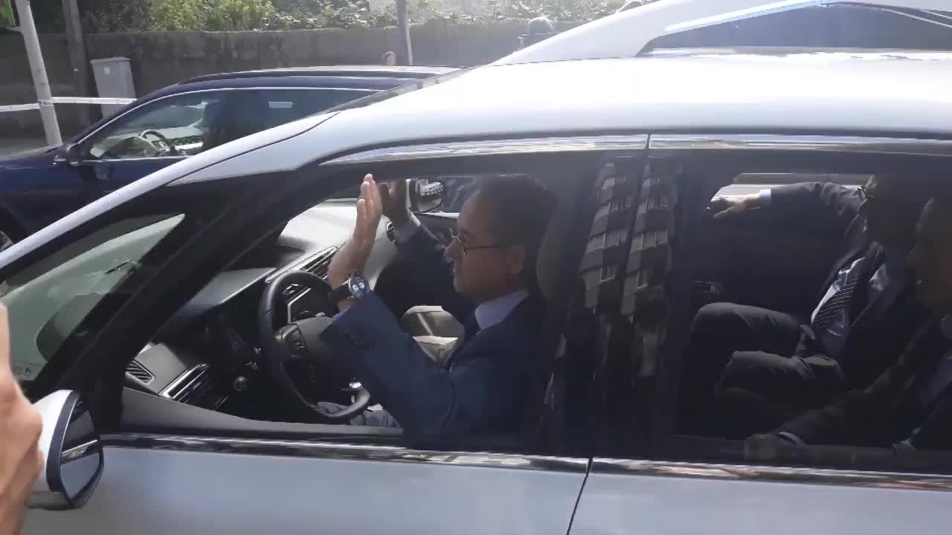 Prueba de conducción del vehículo autónomo