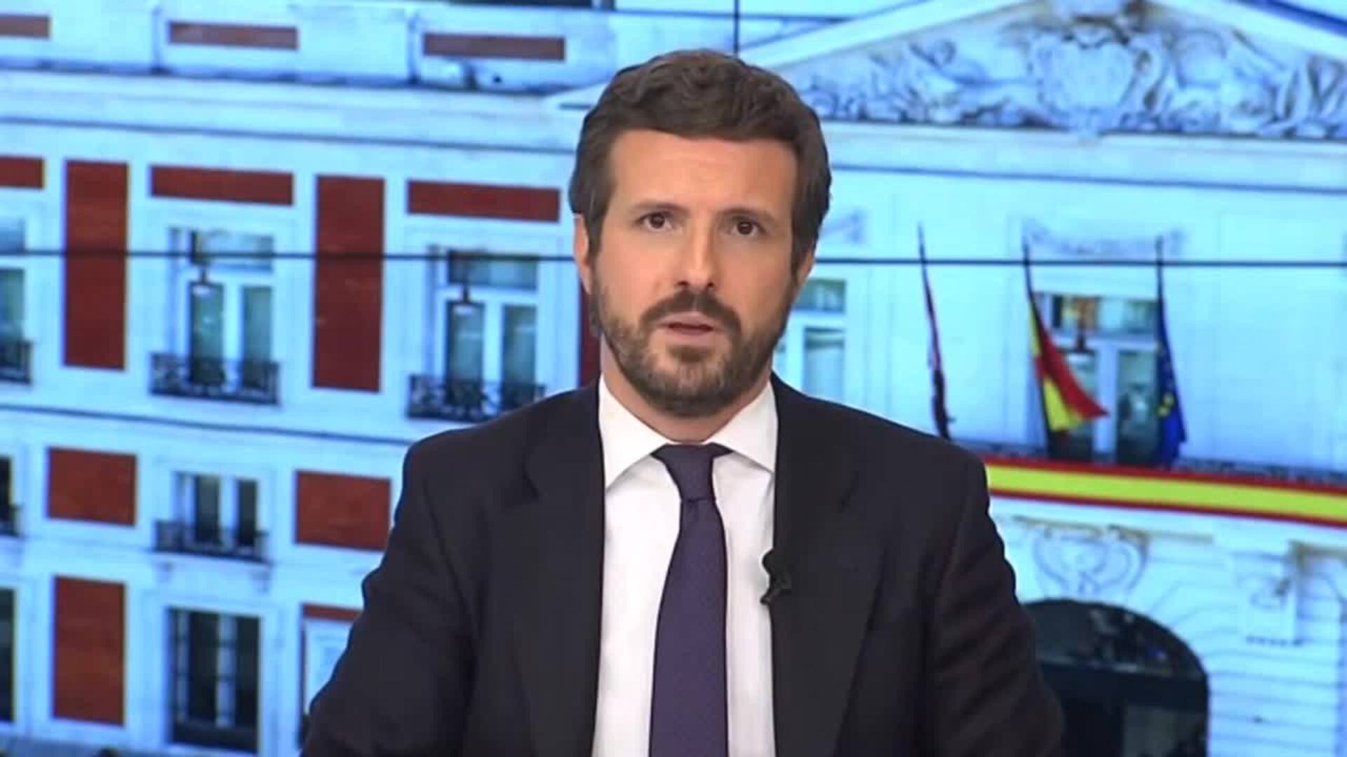 Casado ve al PP &quot;reforzado&quot; tras las mociones