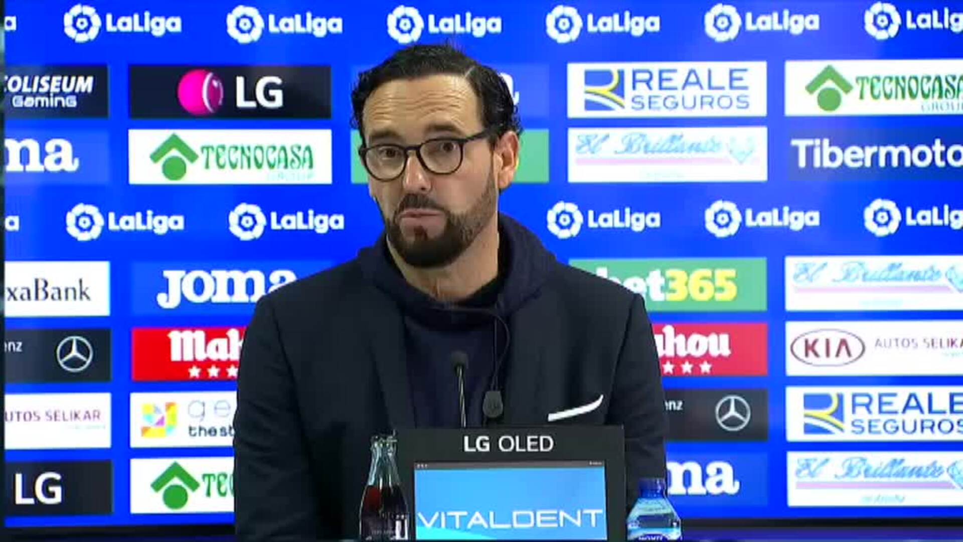 Bordalás: &quot;Ha sido una derrota dolorosa que no entraba en el guion&quot;