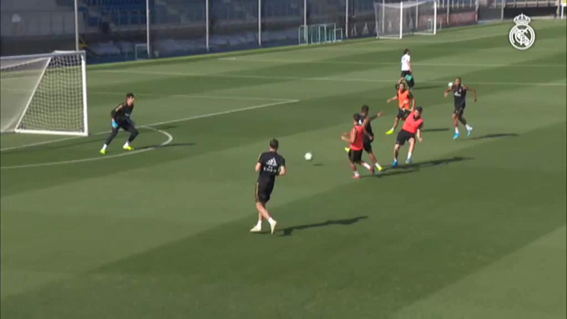 El Real Madrid se entrena sin sus numerosos lesionados