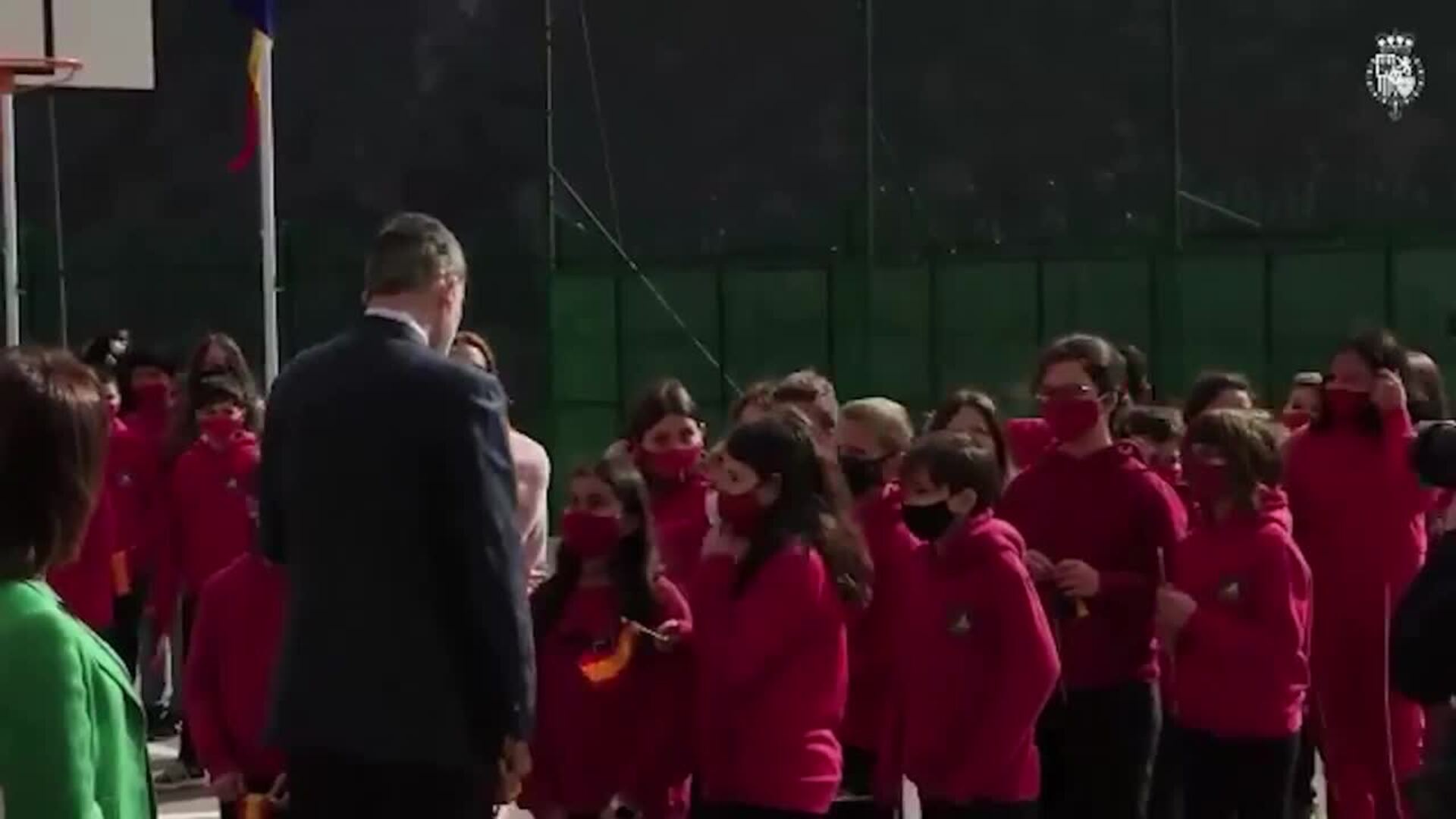 Los Reyes de España visitan en Andorra la escuela María Moliner