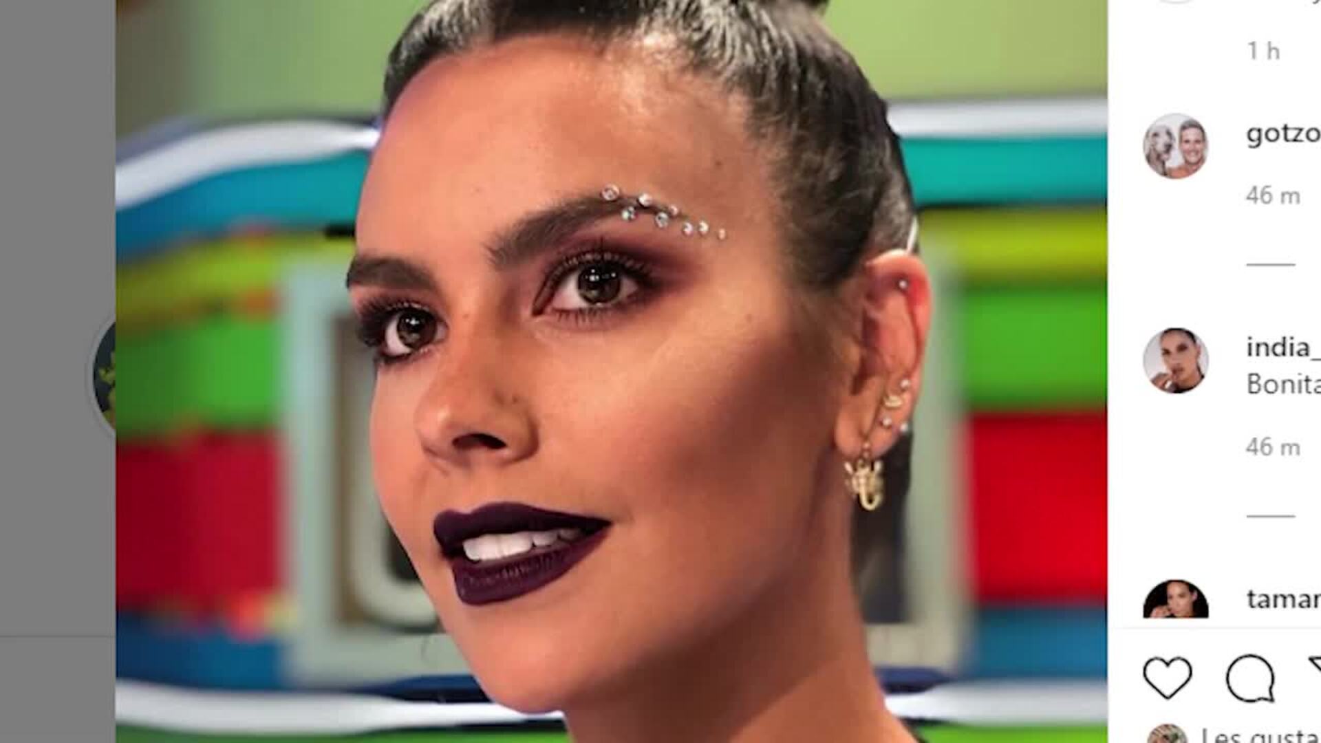 Cristina Pedroche luce un maquillaje en el que &quot;más es más&quot;