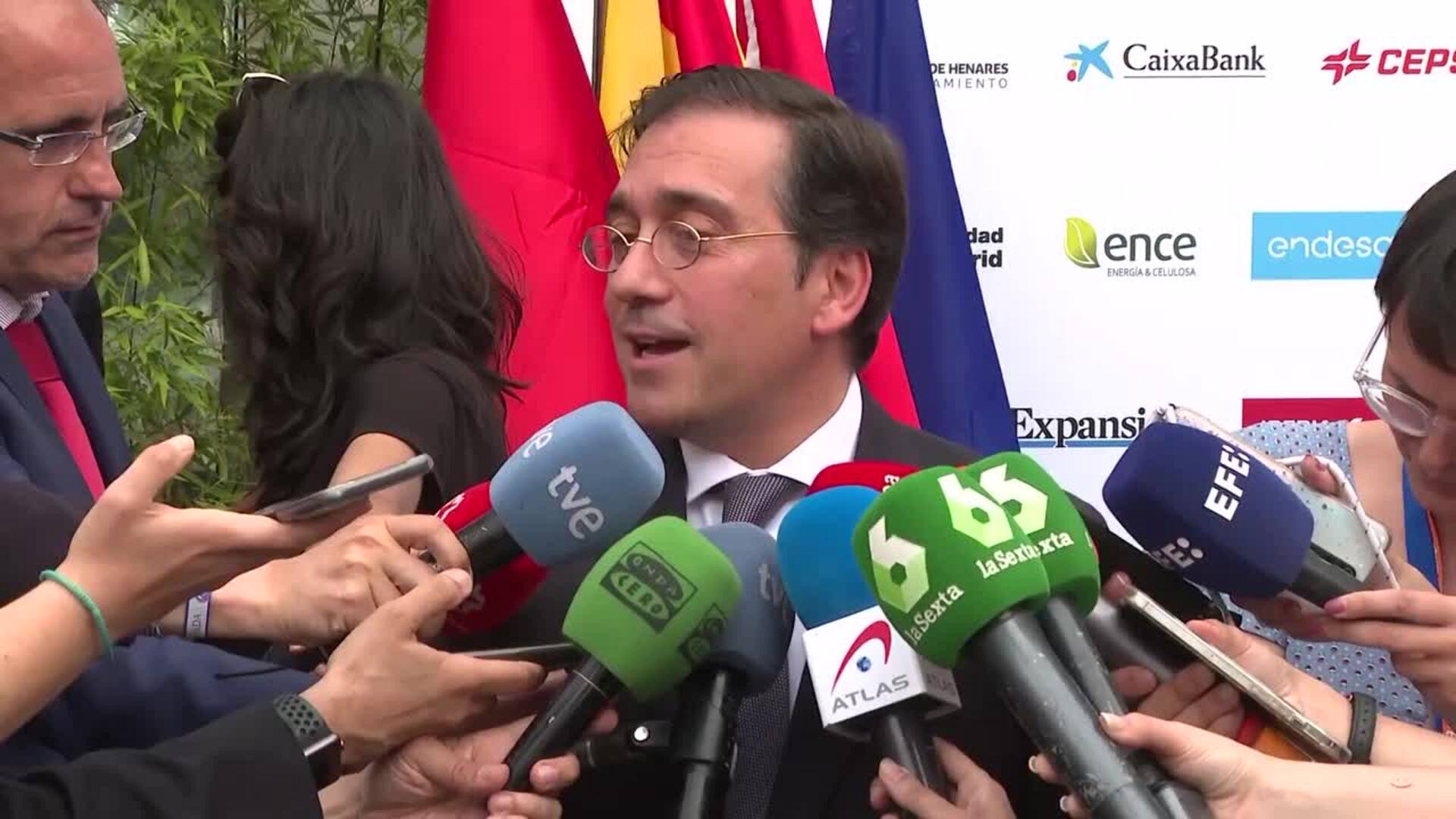 Albares dice que Argelia ha dado garantías &quot;al máximo nivel&quot; como &quot;socio fiable&quot;