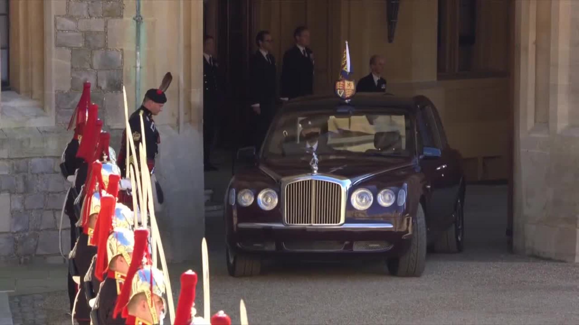 Reino Unido guarda un minuto de silencio en el funeral del duque de Edimburgo