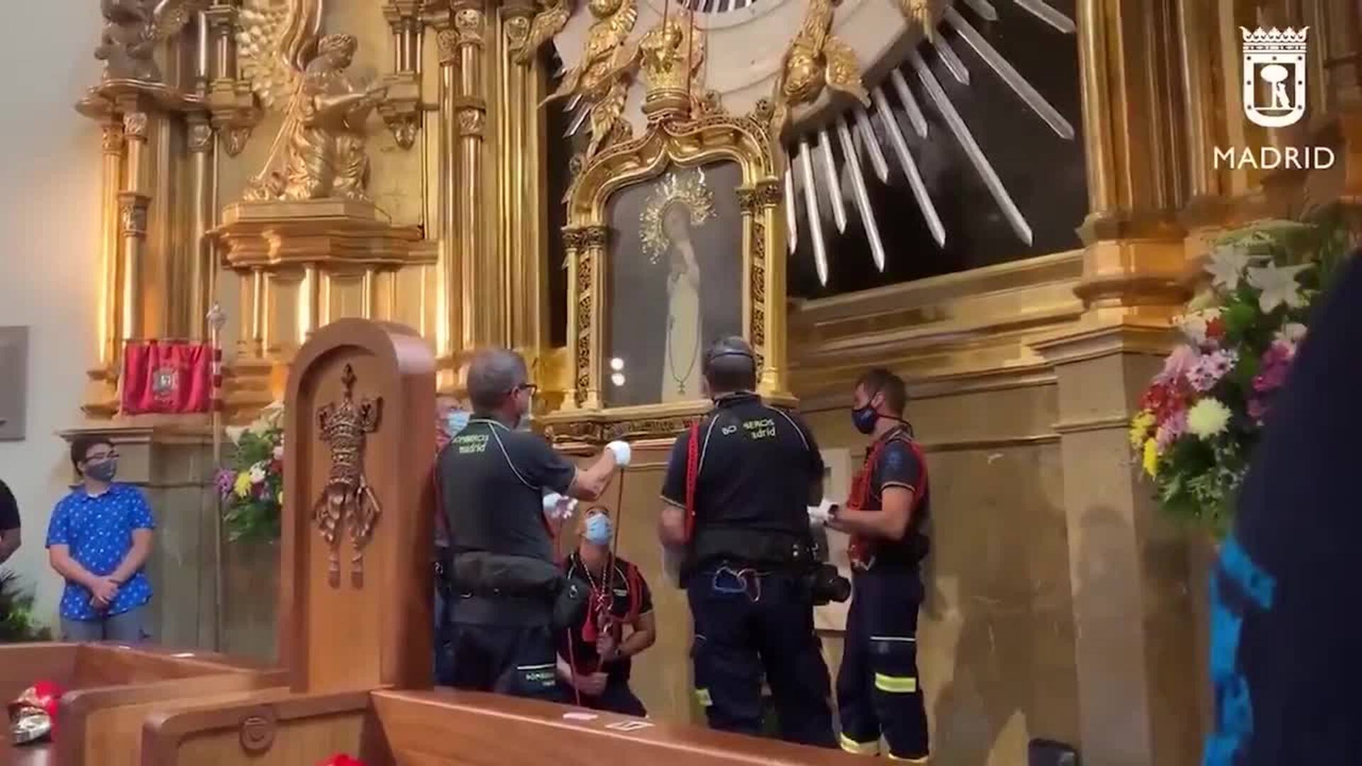 Madrid acoge los actos de La Paloma sin ofrenda floral ni procesión