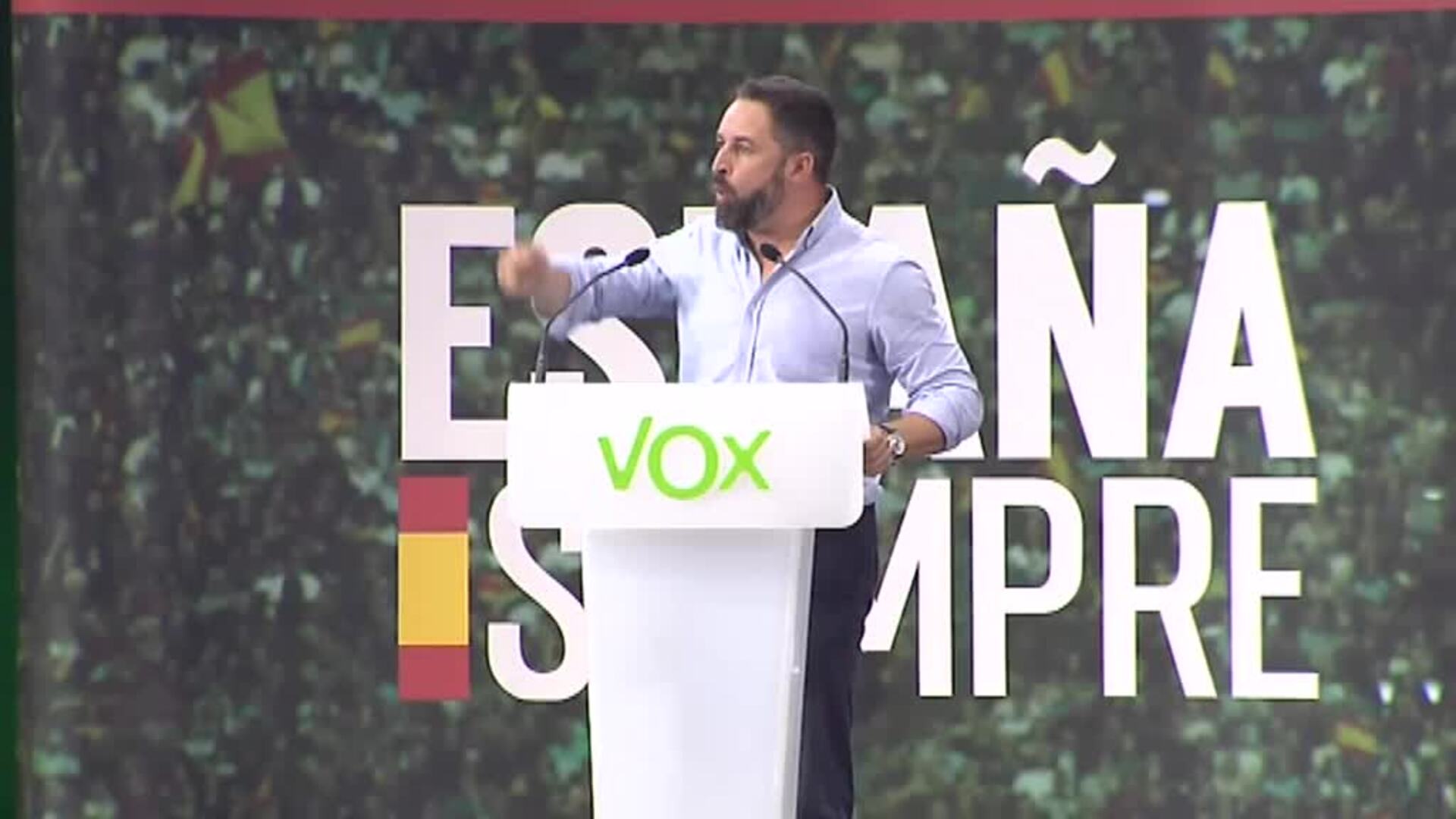 Abascal culpa del &quot;golpe de Estado&quot; en Cataluña a Puyol, Mas, Puigdemont y Torra, &quot;el &#039;capo&#039; de los CDR&quot;