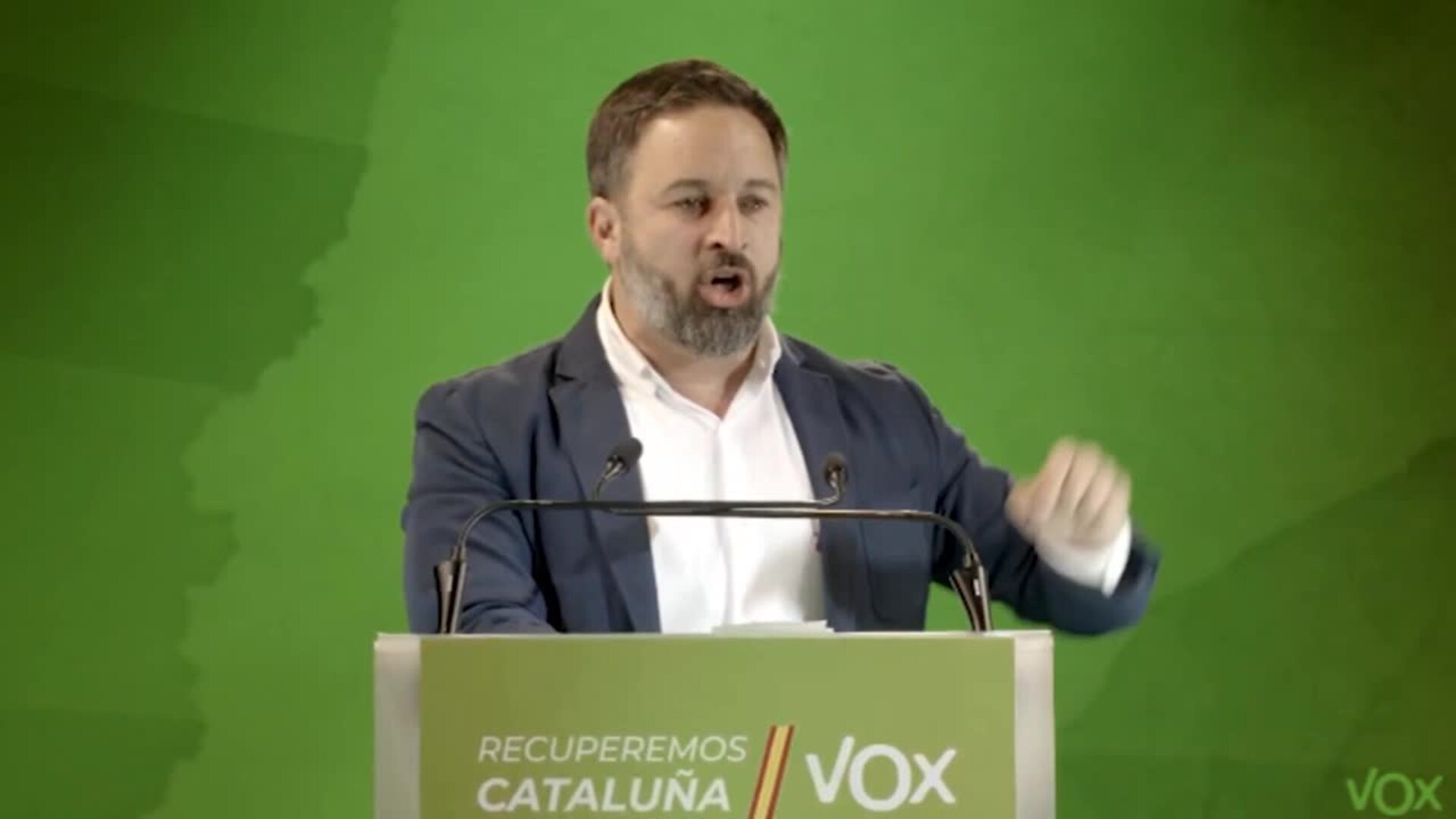 Abascal apela al votante de Cs, PSC y PP: &quot;Solo queda Vox&quot;