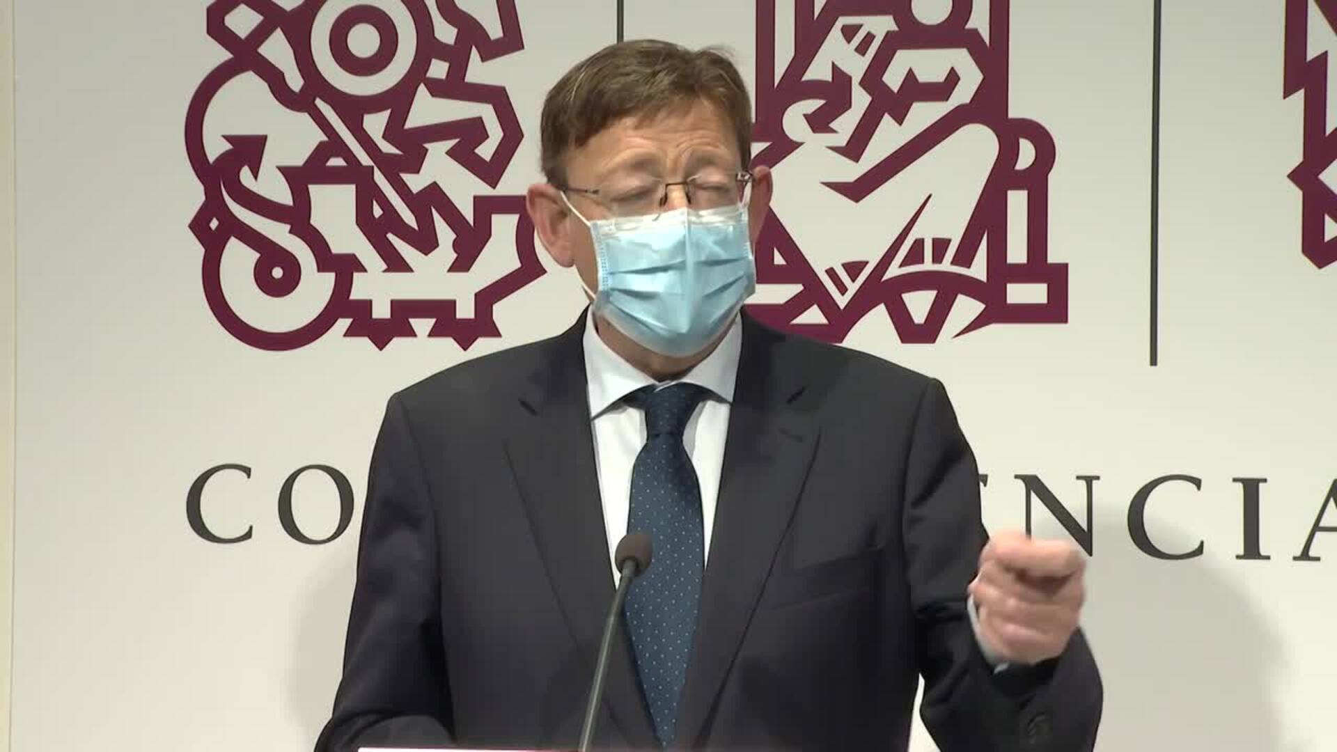 Puig defiende la armonización fiscal: &quot;Este debate va de igualdad&quot;