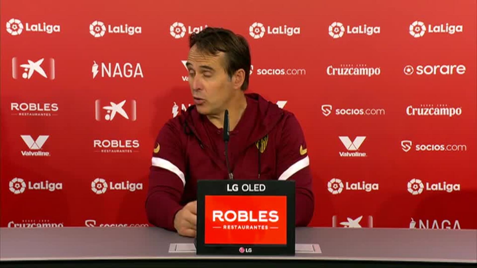 Lopetegui: &quot;Estoy contento con la energía y la determinación del equipo&quot;