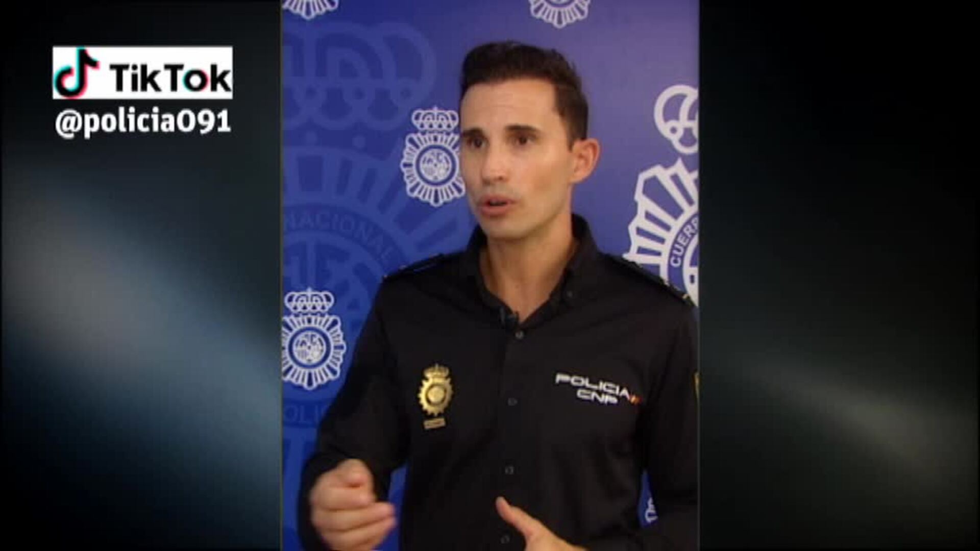 La Policía Nacional estrena canal en TikTok para llegar a los más jóvenes