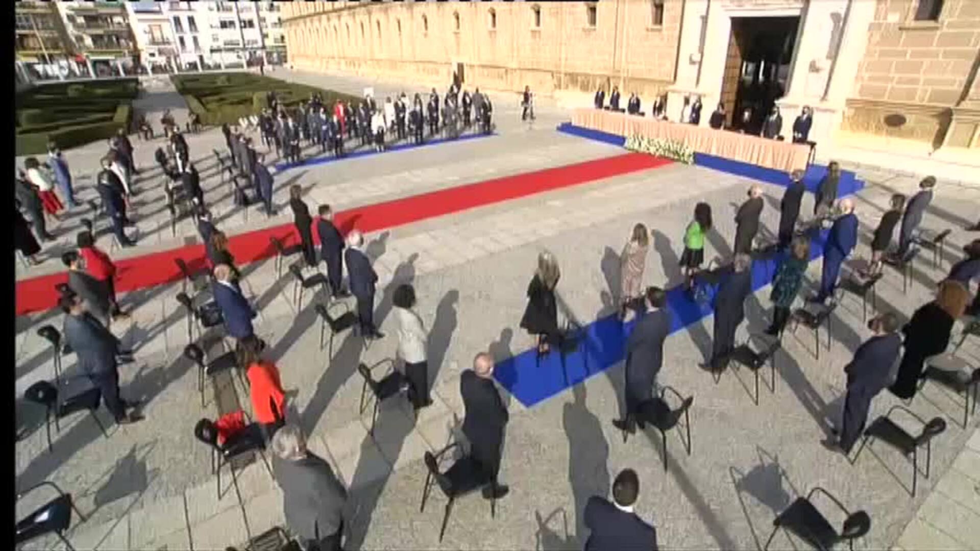 Los actos por el Día de Andalucía arrancan con un homenaje a las víctimas de la COVID-19