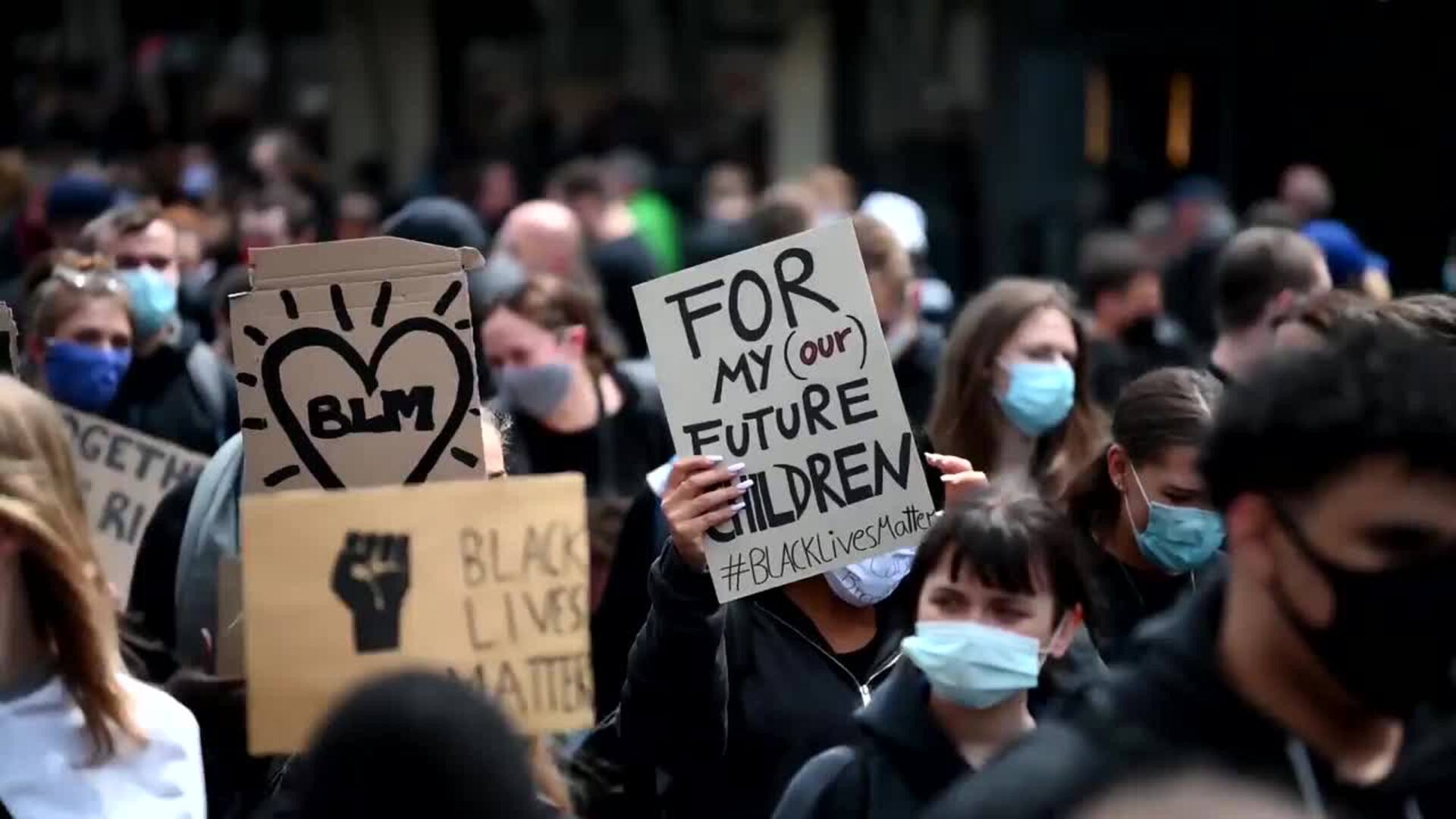 Diversas manifestaciones en Alemania contra el racismo