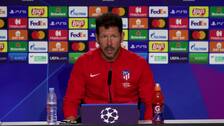 Simeone: «Queremos que Griezmann sea el jugador que fue»