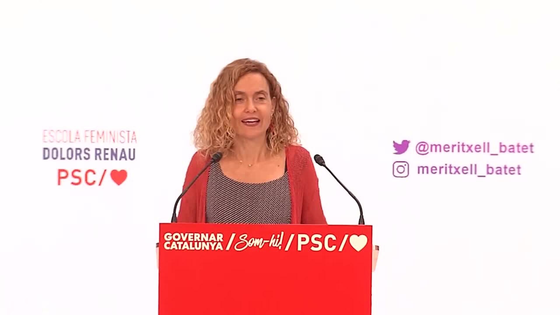 Batet defiende que la igualdad de género &quot;sigue siendo una asignatura pendiente&quot; en España