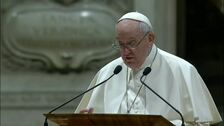 El Papa agradece a Dios que el mundo reaccione con responsabilidad ante la pandemia