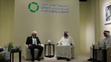 Boris Johnson participa en la Cumbre del Hidrógeno Verde en Abu Dabi