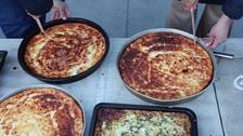 Iftar multitudinario en la plaza Leopold Platz de Berlín