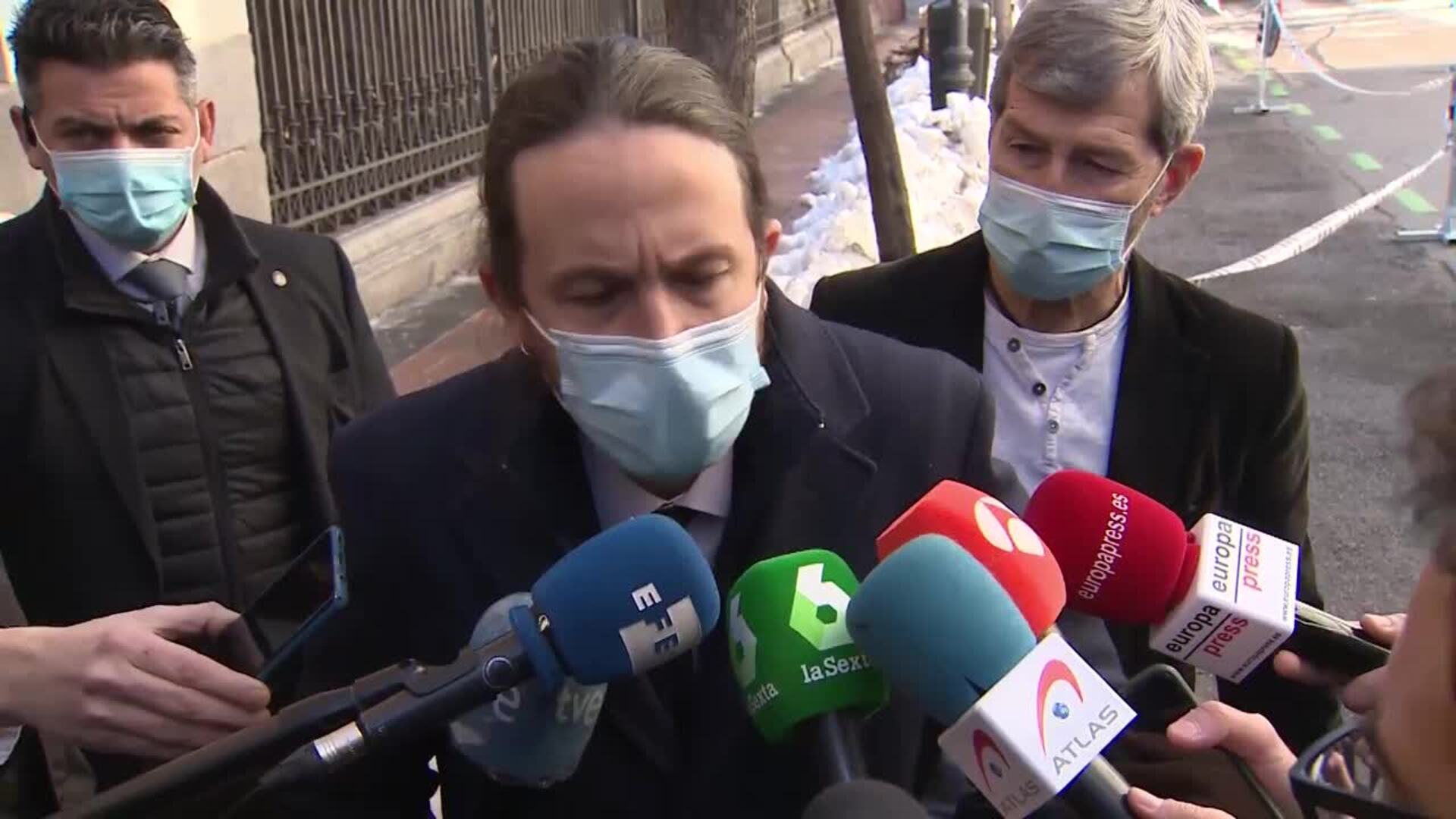 Iglesias mantiene que Puigdemont es exiliado