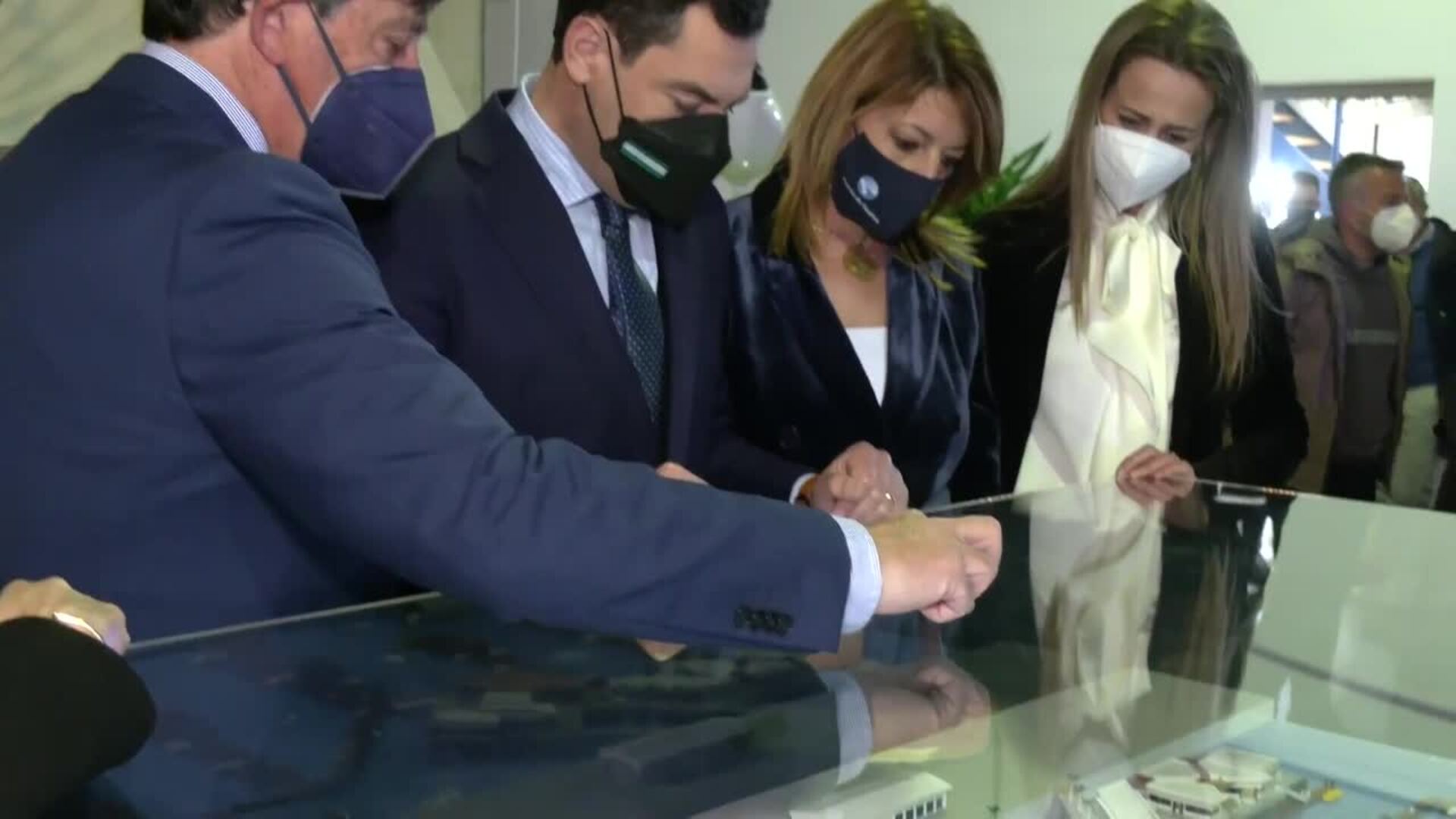 Moreno destaca los casi 80 millones de inversión para transformar los puertos andaluces