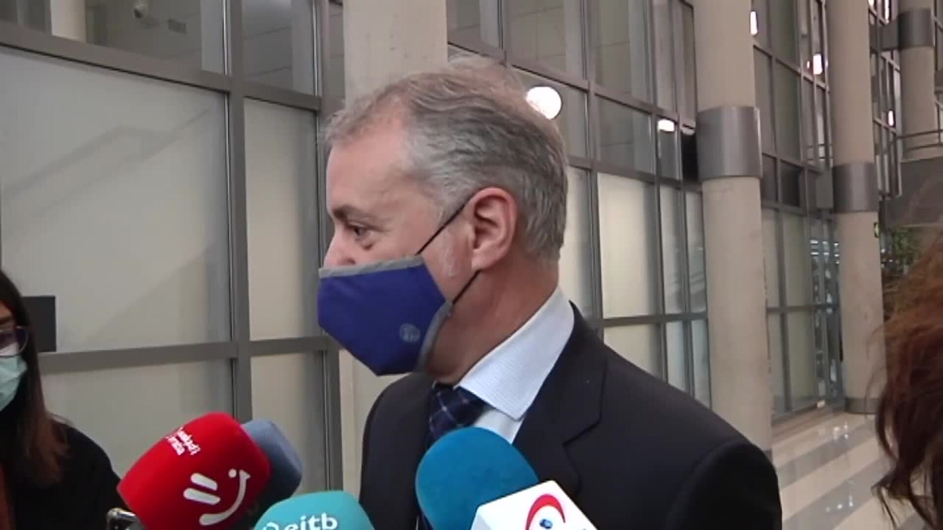 Urkullu, satisfecho con el acuerdo alcanzado con Bildu sobre los Presupuestos Vascos