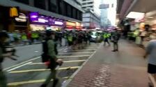 Unos 300 detenidos en Hong Kong por el aplazamiento de las elecciones legislativas