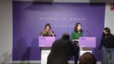 Montero y Belarra se reencuentran con Sánchez: «Son días muy difíciles, pero el feminismo es una cuestión de Estado para este Gobierno»