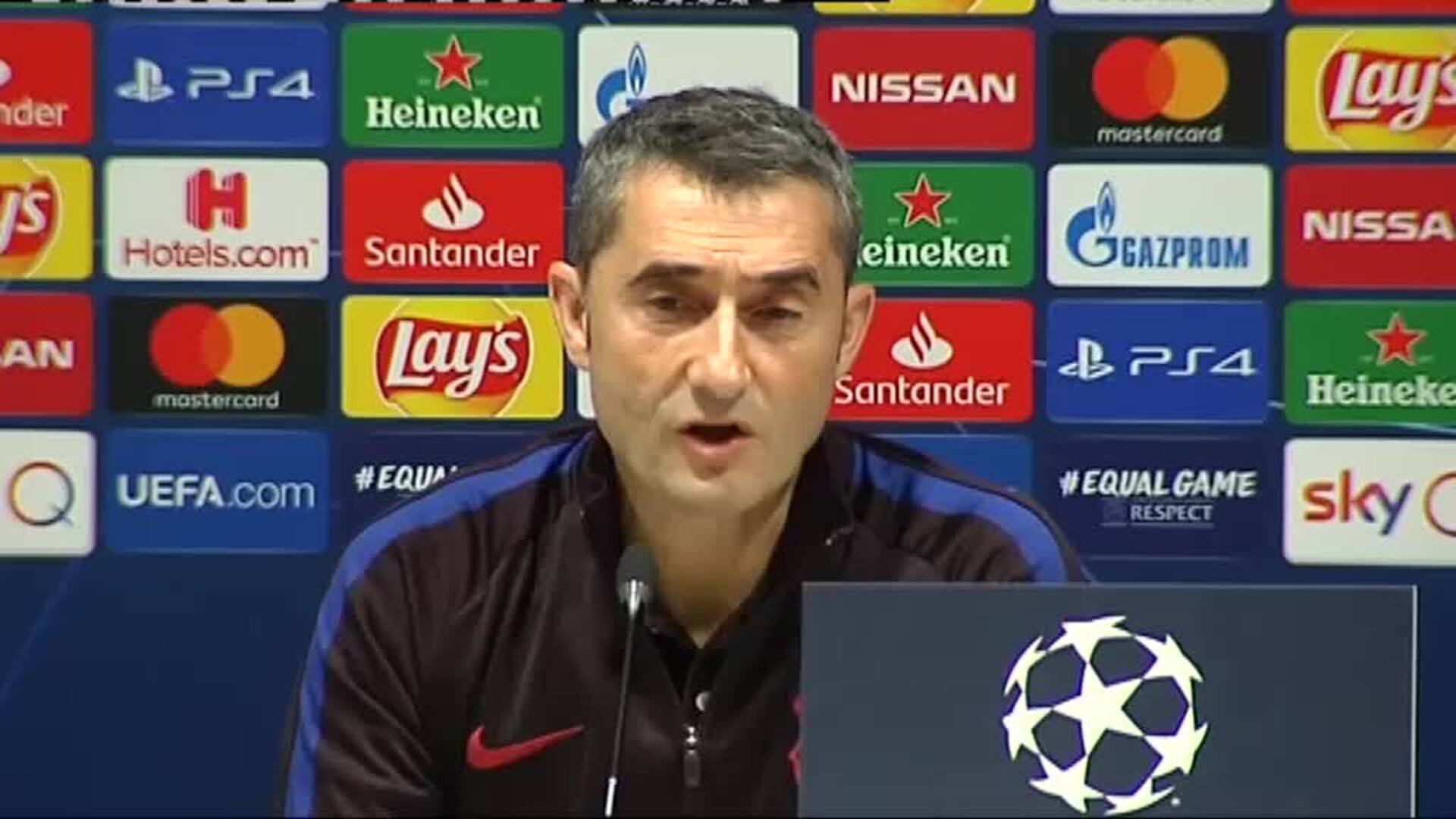 Valverde: &quot;Venimos aquí a intentar ganar&quot;