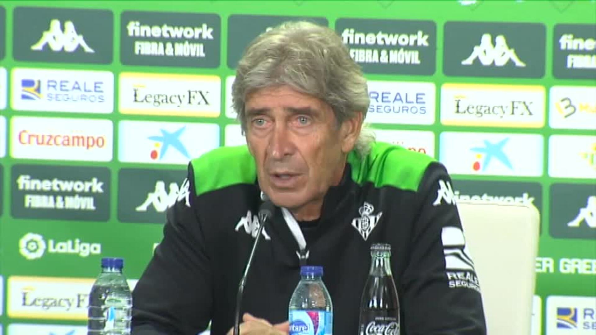 Pellegrini centrado en laLiga: &quot;Hay que conseguir tres puntos&quot;