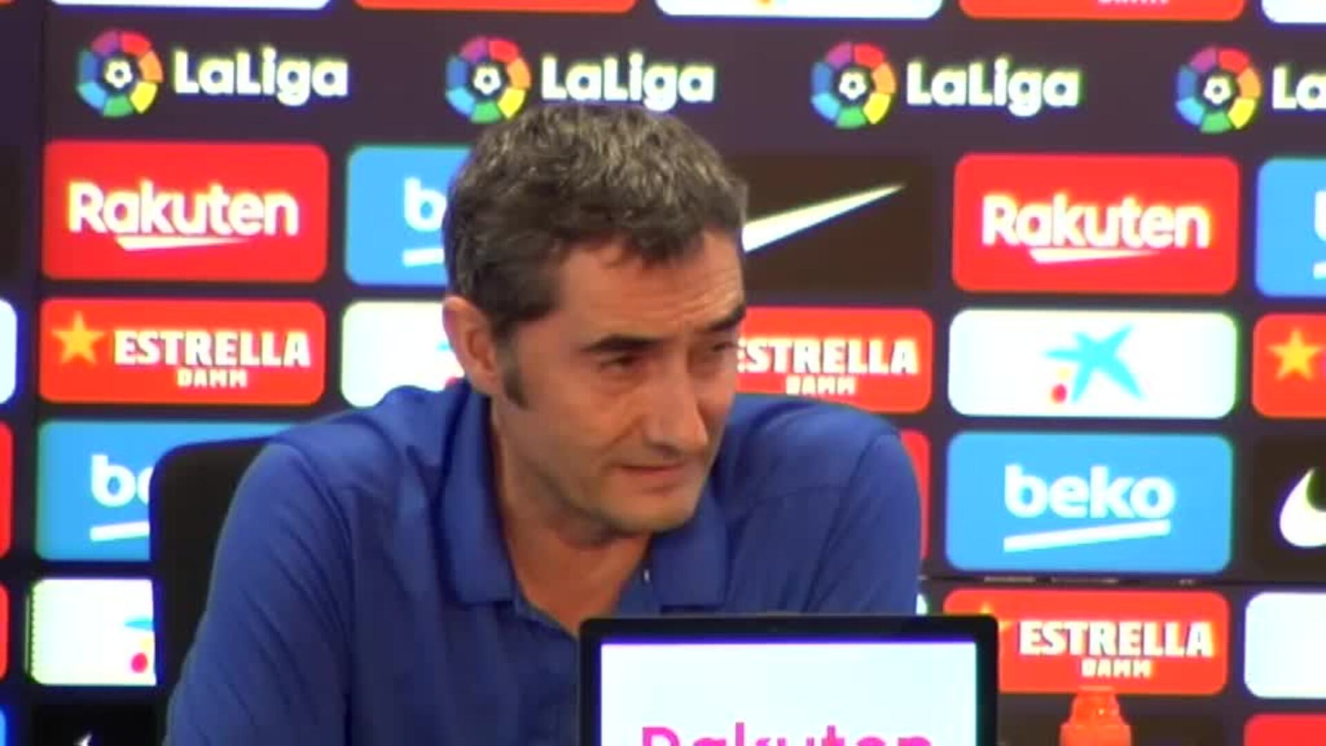 Valverde sobre el fichaje de Neymar: &quot;Es del PSG y ya veremos qué es lo que ocurre&quot;