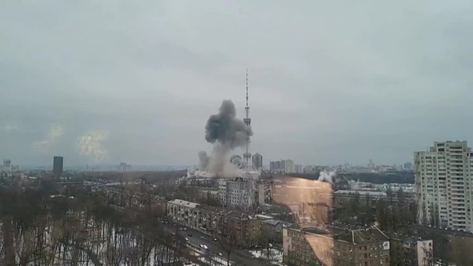 Comienzan las operaciones de Rusia para controlar la capital ucraniana