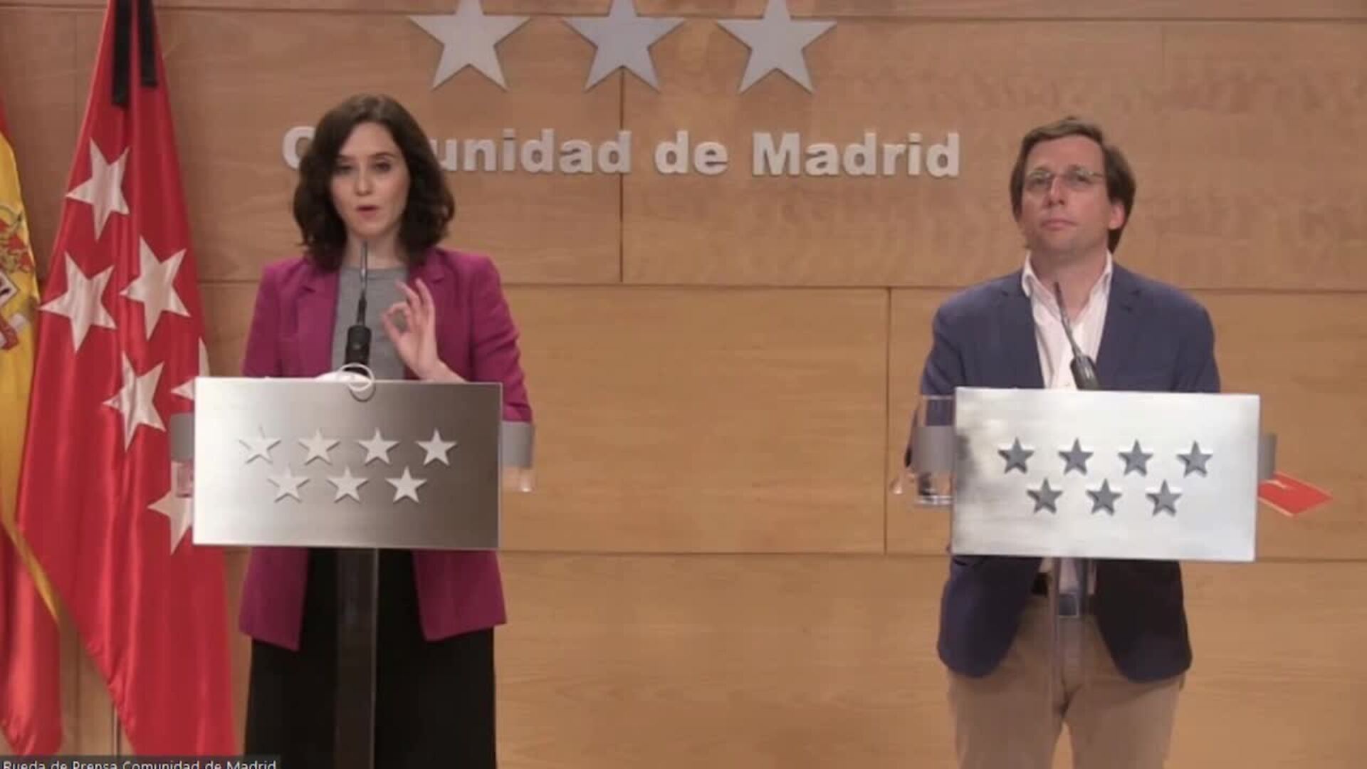 Ayuso descarta pedir el pase anticipado a la fase 2 para Madrid