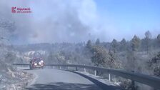 El incendio forestal de Castellón sigue fuera de control tras obligar a evacuar a 1.800 personas y arrasar 4.000 hectáreas