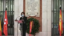 Ayuso: "Margarita Robles ha sido una nueva Manuela Malasaña"