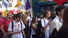 Diada de Cataluña 2019, en directo: la Guardia Urbana cifra la asistencia en 600.000 personas, un 40 % menos que en 2018