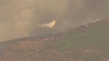 Vuelven a confinar Jubrique y Genaguacil por culpa del espeso humo del incendio de Sierra Bermeja