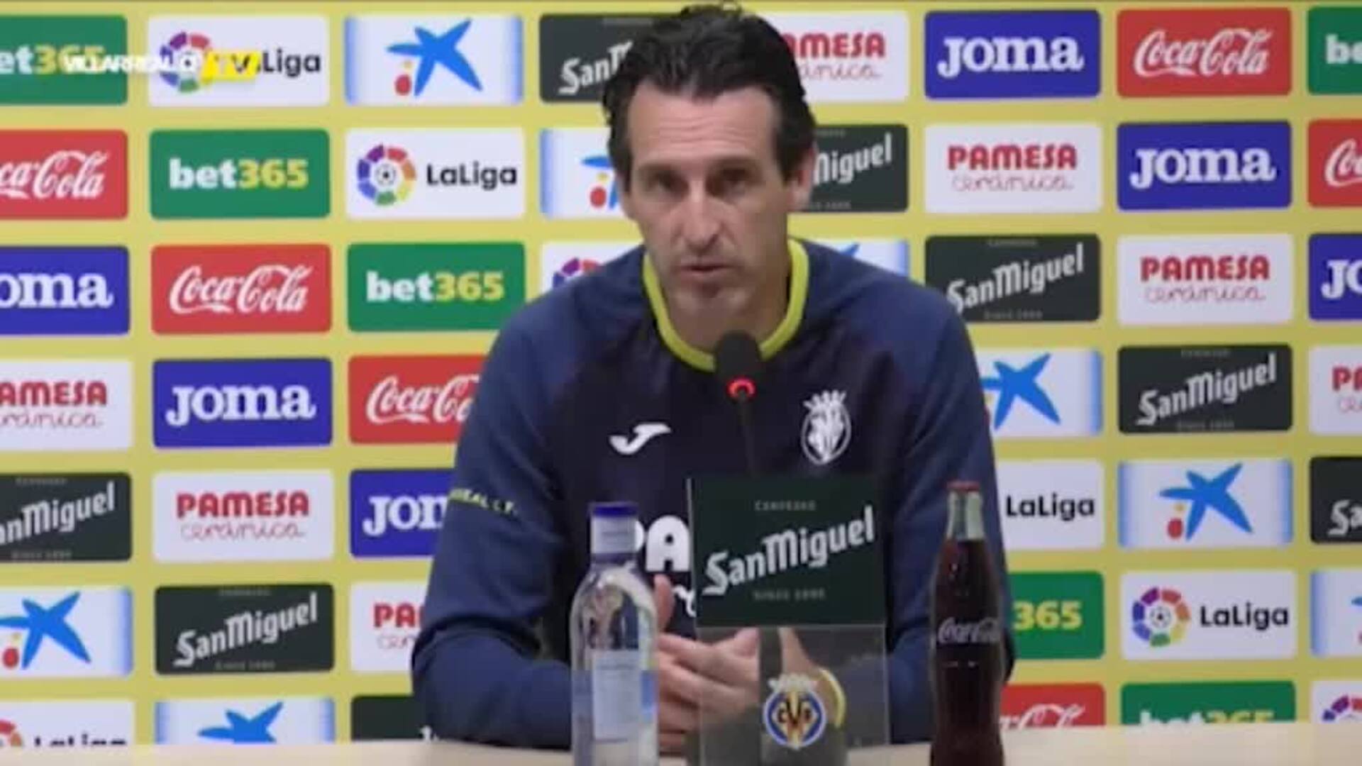 Emery quiere ganar para entrar en Europa vía Liga