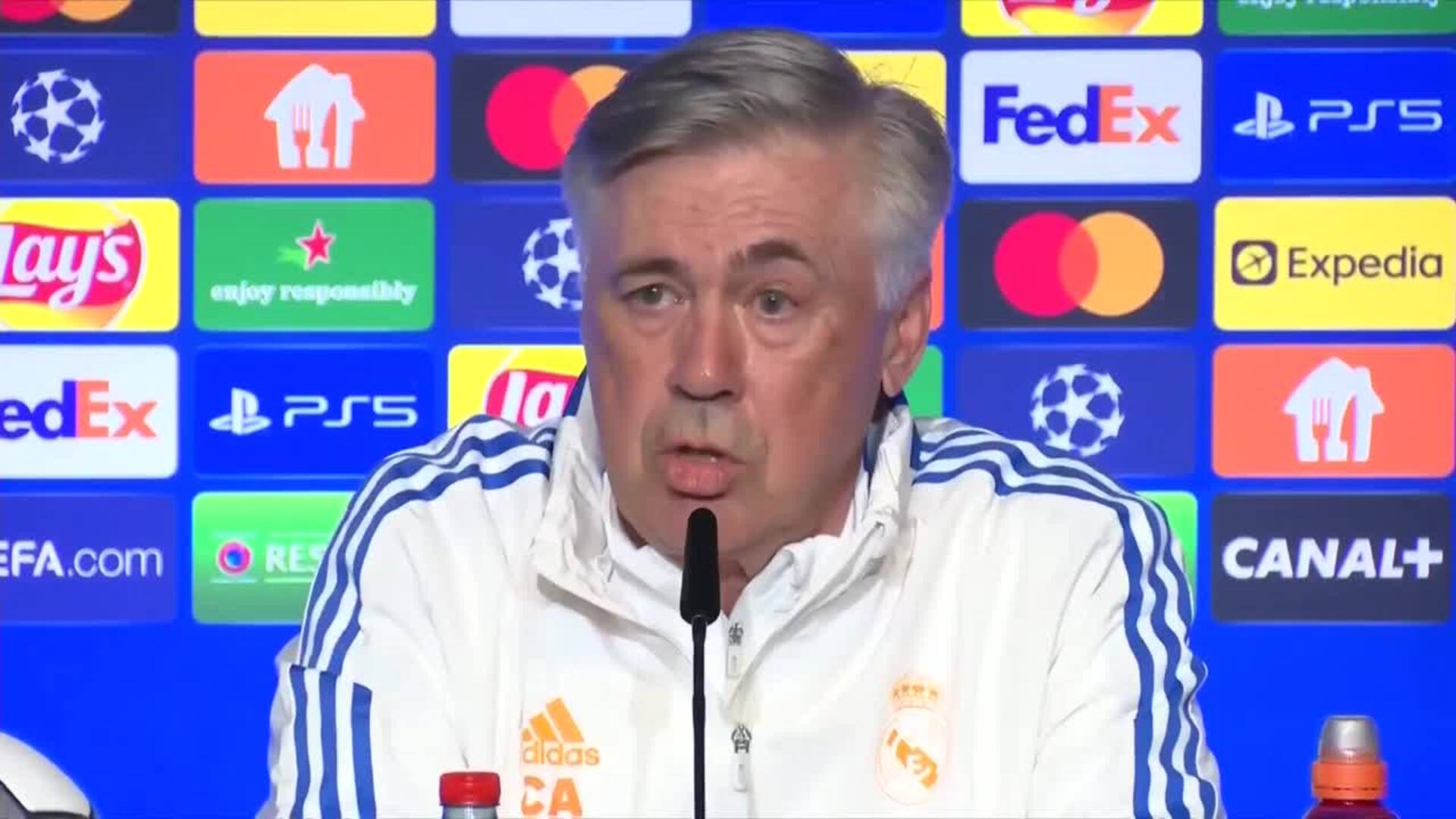 Ancelotti: &quot;La preocupación se combate con la cara de los jugadores&quot;