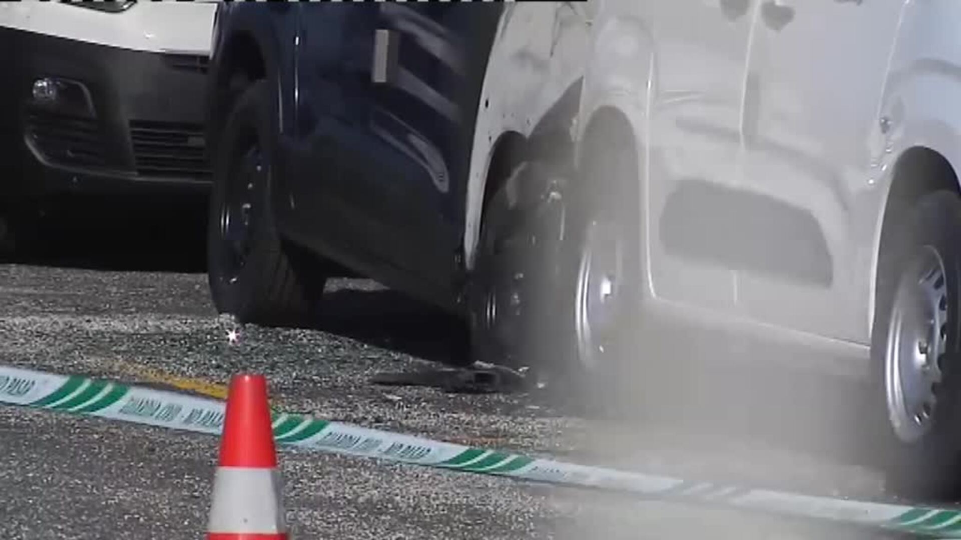 Un incendio daña medio centenar de coches nuevos en el Puerto de Vigo