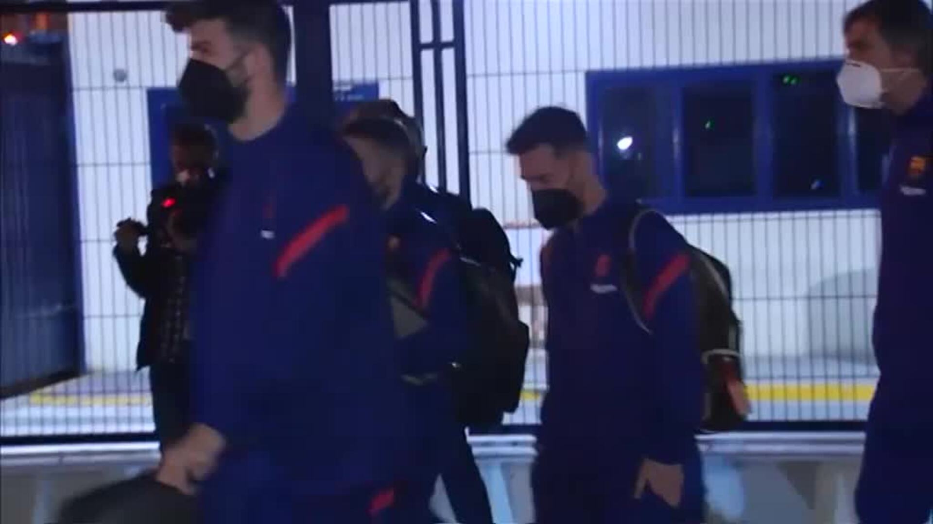 El Barça ya está en Sevilla