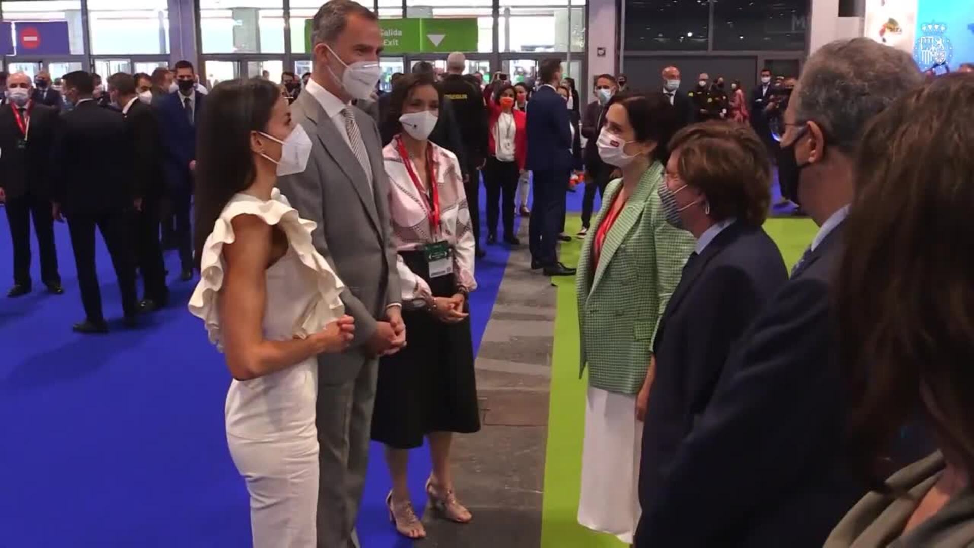 Los Reyes inauguran Fitur 2021, la gran apuesta por el turismo