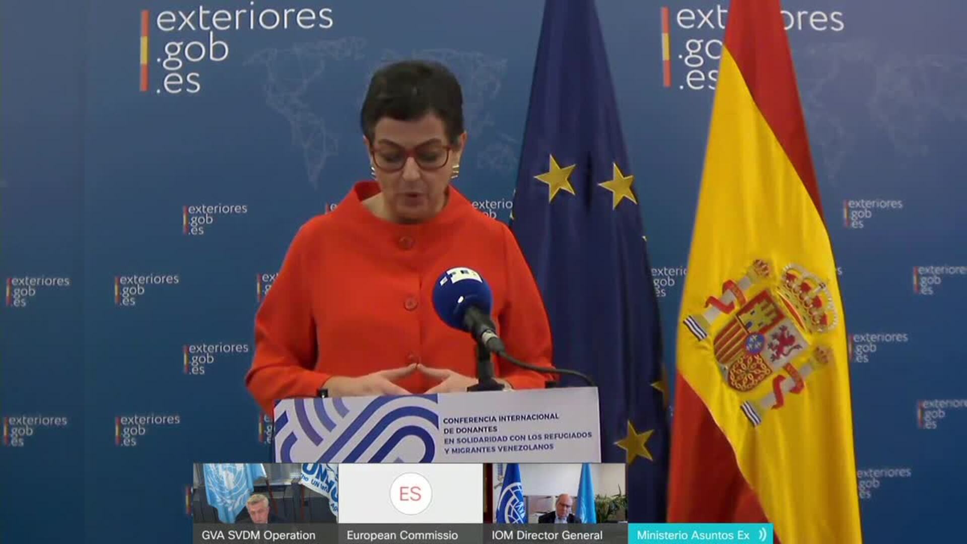 Laya: &quot;Solidaridad con Venezuela ha sido respondida con entusiasmo&quot;