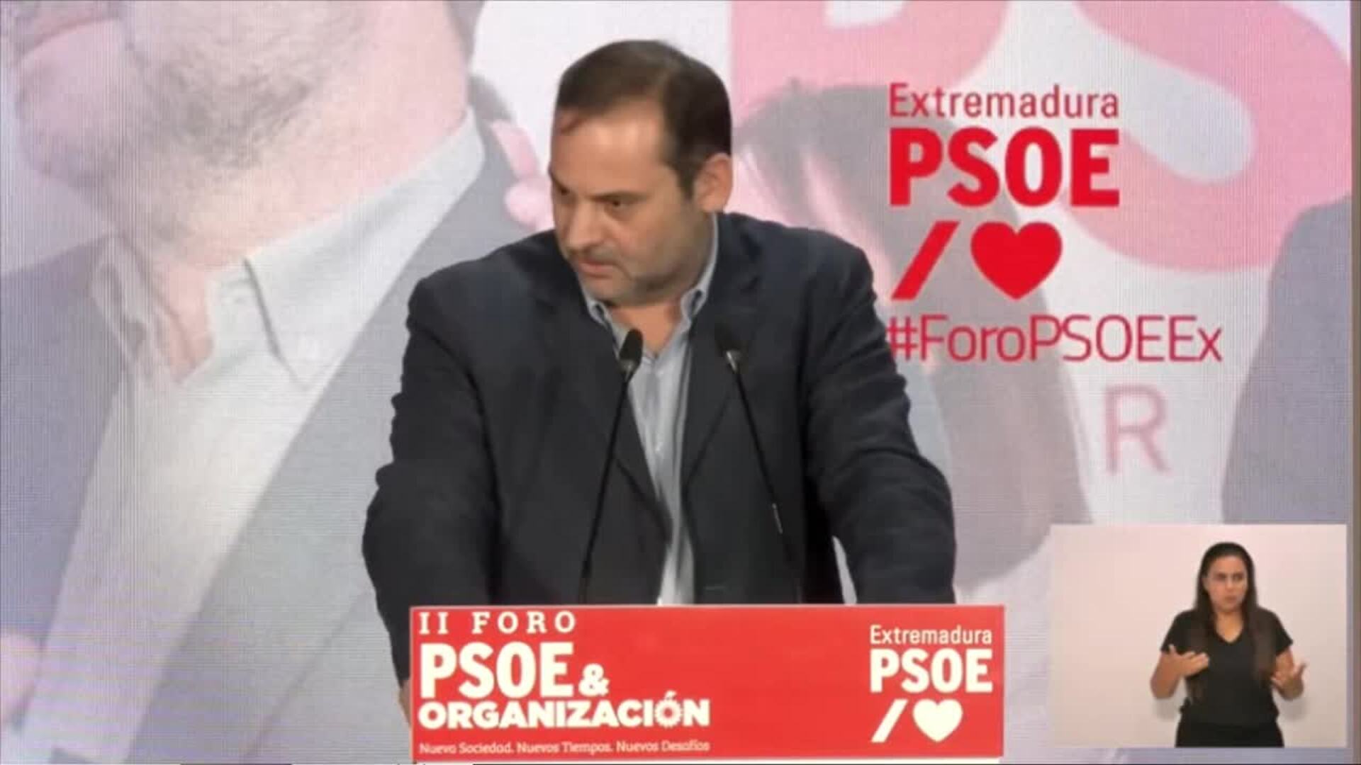 Ábalos subraya que los presos del &#039;procés&#039; hacen &quot;más mal en la cárcel&quot;