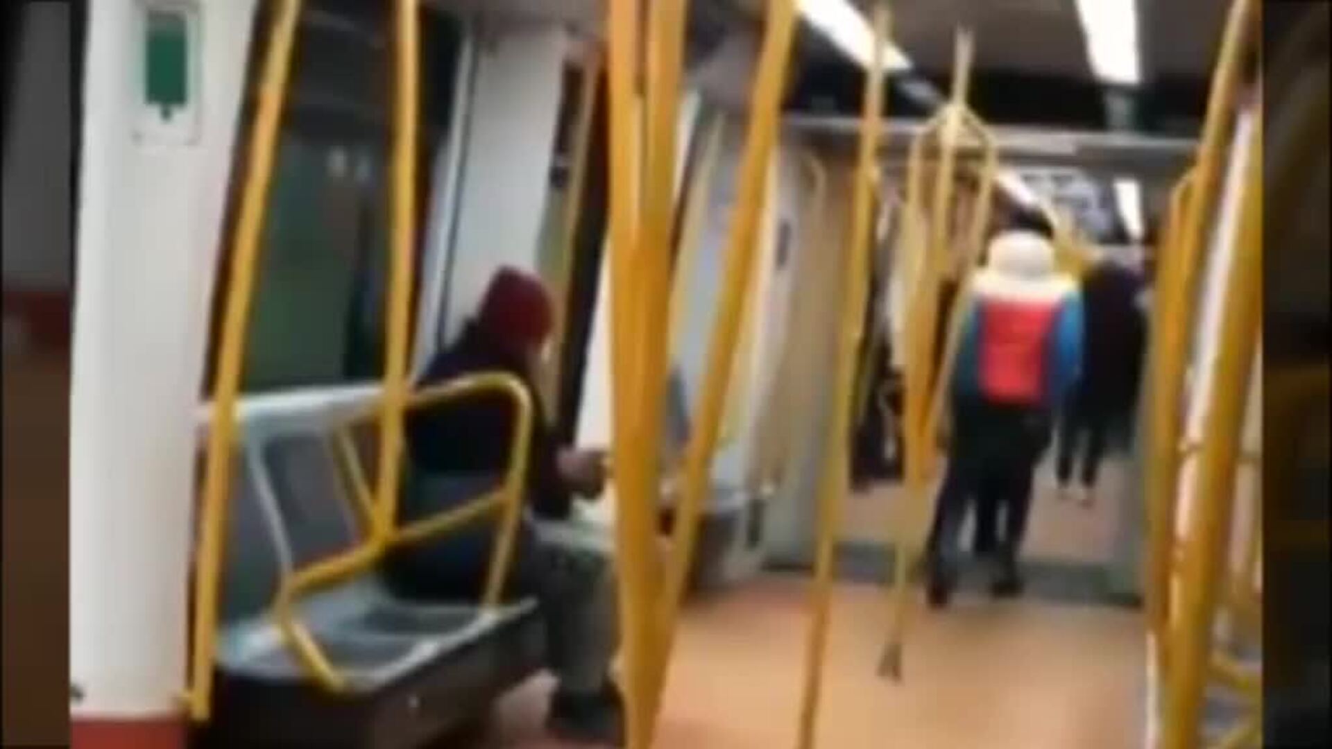 Tres jóvenes detenidos por una brutal agresión en el metro de Madrid