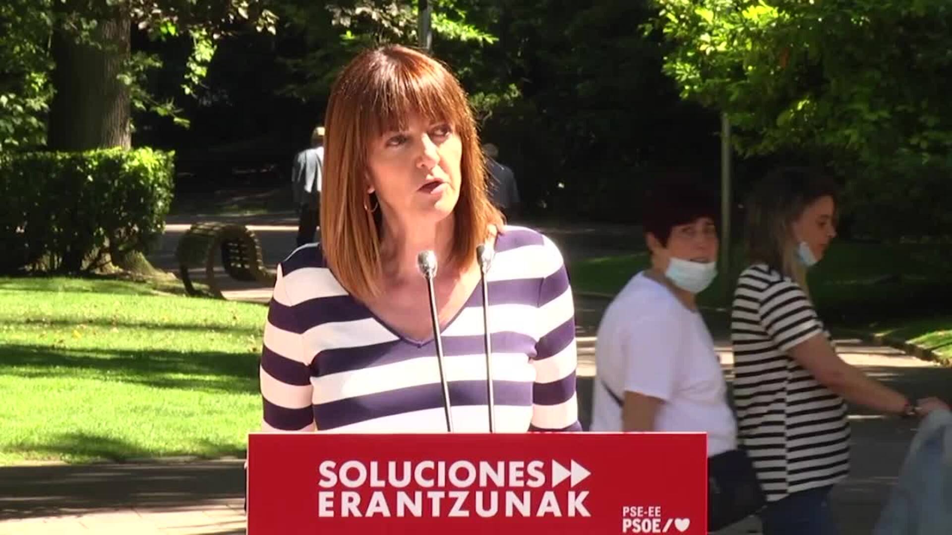 Mendia afirma que el PSE representa la izquierda &quot;responsable y no nacionalista&quot;