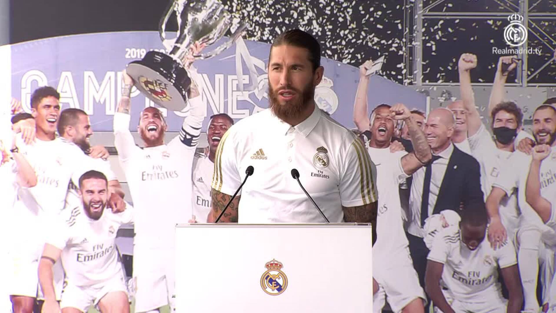 Ramos: &quot;Esta Liga es de todo el madridismo&quot;
