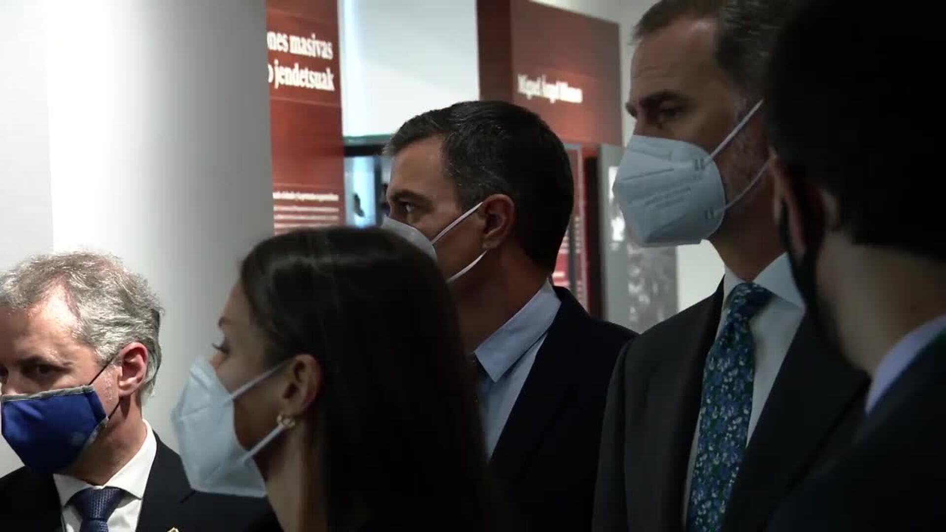 El Rey inaugura el Centro Memorial de Víctimas del Terrorismo en Vitoria