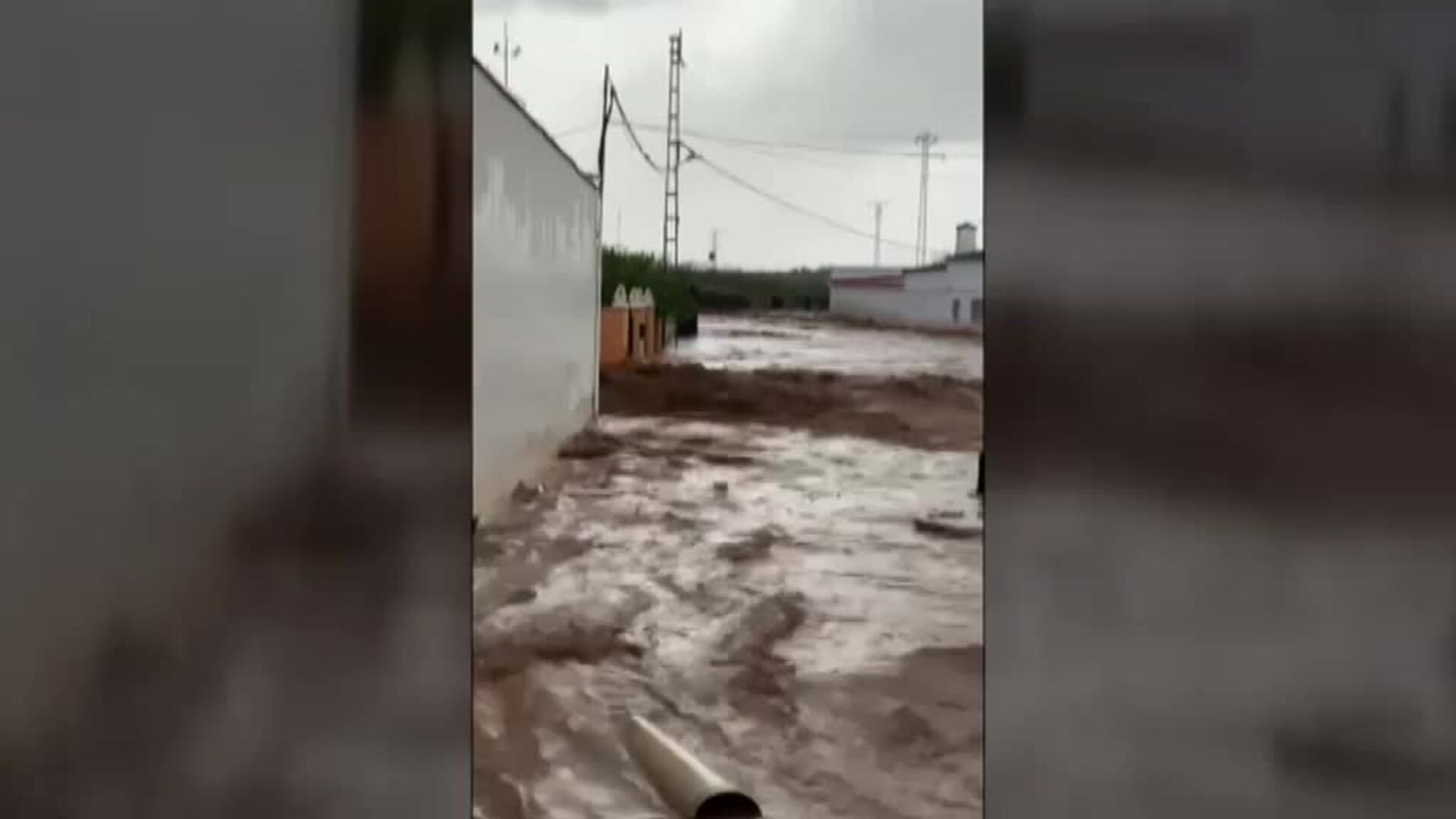 La gota fría golpea con fuerza Levante, Andalucía y Extremadura